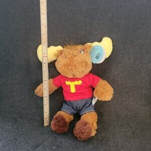 Tommy Moose Plush‎ 12'' Purr-fection By MJC 1988 Pre Owned With Tag